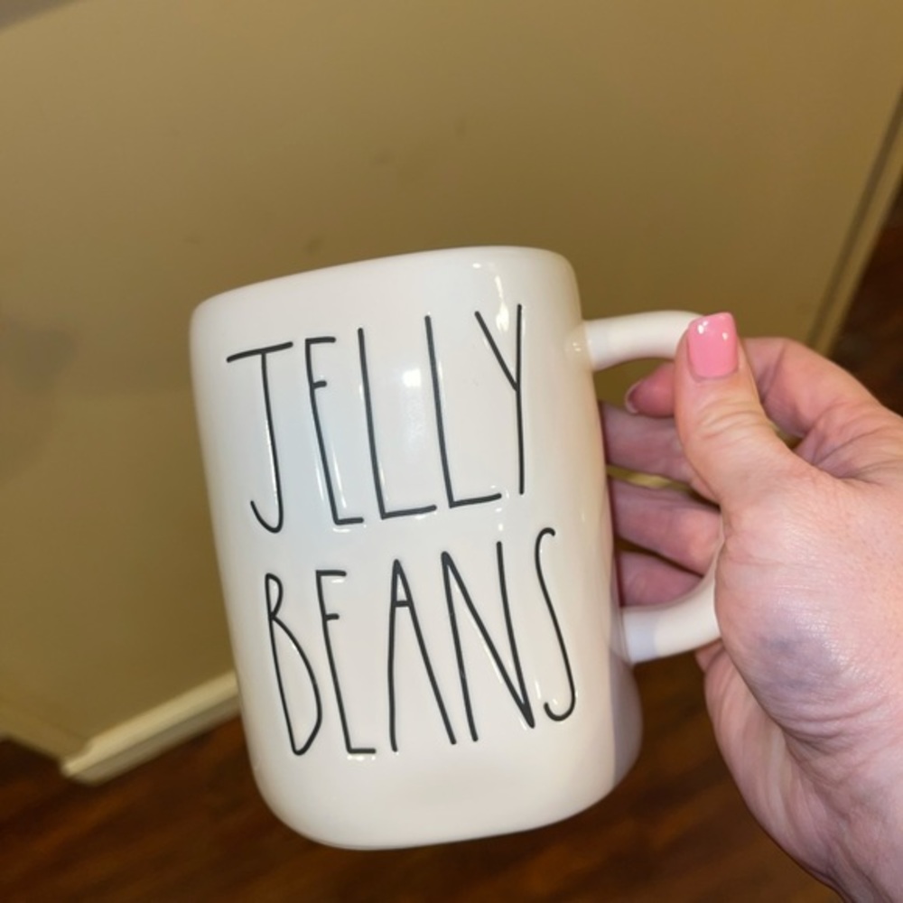 NWT Rae Dunn “Jelly Beans” ceramic mug